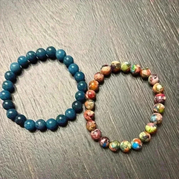 Colorful Beaded Bracelets Set - Picture 1 of 2
